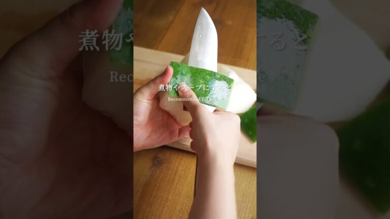 味がしみしみ【冬瓜の出汁カレーそぼろ煮】 #recipe #recipes #shortrecipe