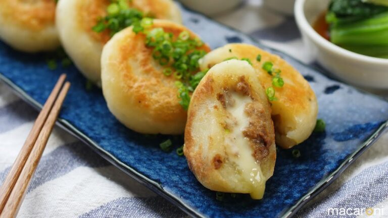 もっちりとろりん！ 甘辛 肉みその チーズ いも もち のレシピ 作り方