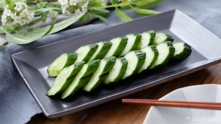 【きゅうりのからし漬け】からしのピリ辛風味が食欲そそる！きゅうり1つで完成♪｜macaroni（マカロニ）