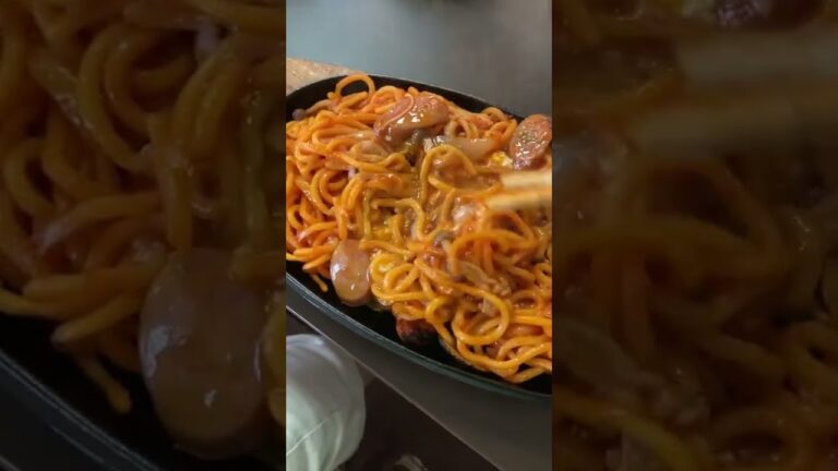 昔ながらのナポリタン　美味！　　　　#shorts  #ナポリタン