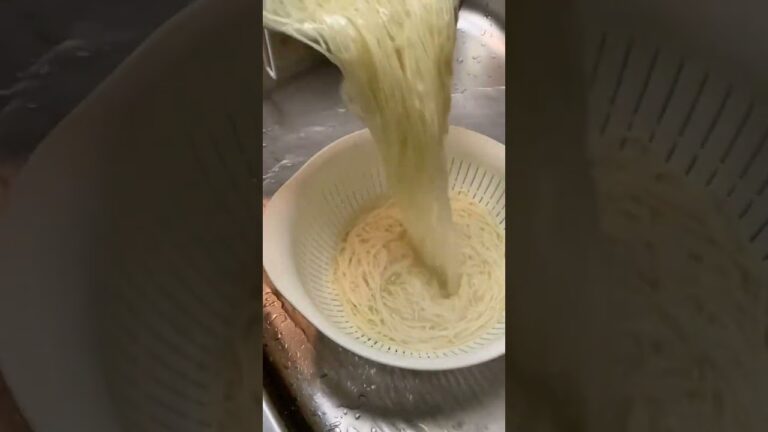 生姜たっぷり！塩そうめん#shorts