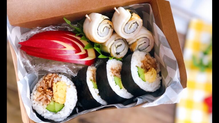 【お弁当 巻き寿司弁当】Rolled sushi  lunchbox bento