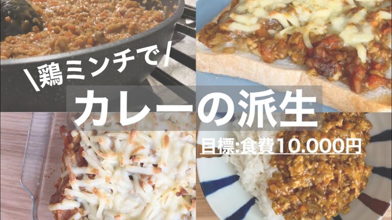 鶏ミンチでキーマカレー