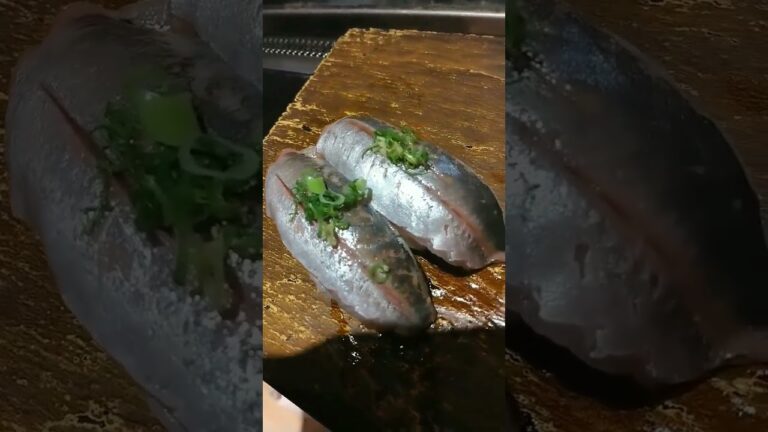 大船すし兆でアジ150円#すし #寿司 #おいしい #おいしい #おすすめ #ご飯 #すぃログ54点#オススメ #大船 #激ウマ #グルメ #飯テロ #sushi #japanesefood