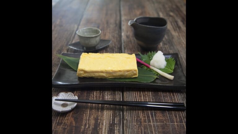 和食の定番のおかず だし巻き玉子 ｜和食のレシピ集