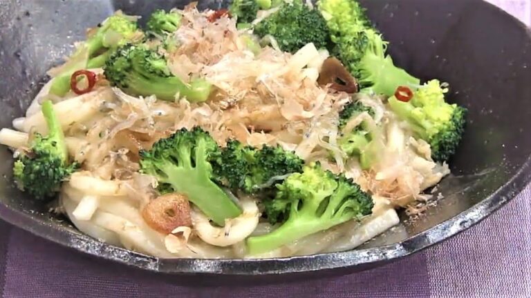 ジャコのペペロンうどん