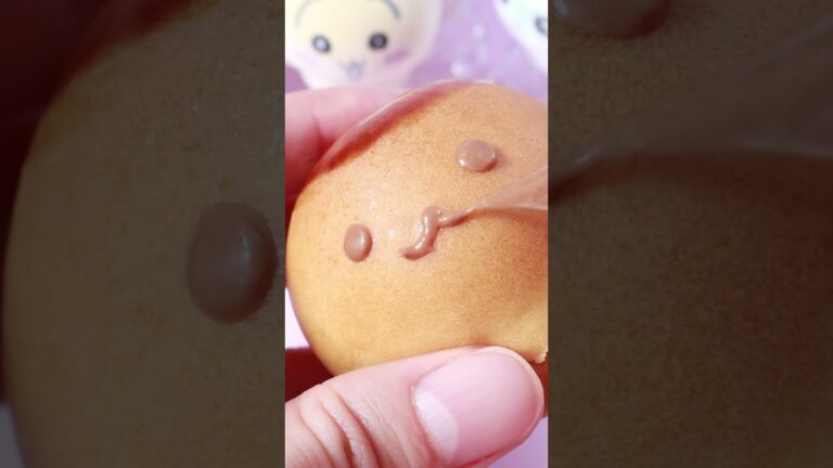 本物の栗まんじゅうをくりまんじゅうにしたら..😭😭😭 Making a Real Kurimanju into Kujimanju #chiikawa #ちいかわ