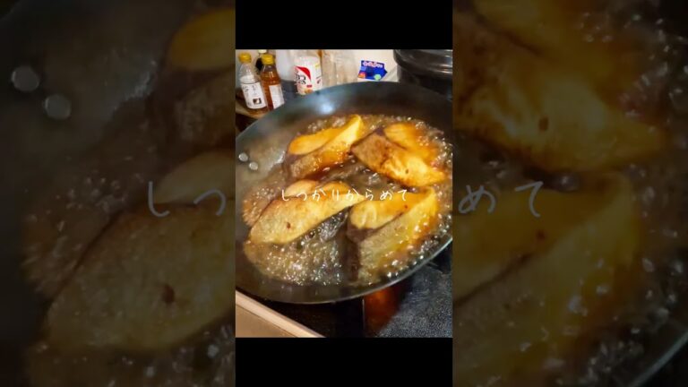 【煮込まない】焼きブリ大根　#料理 #簡単レシピ #コストコ