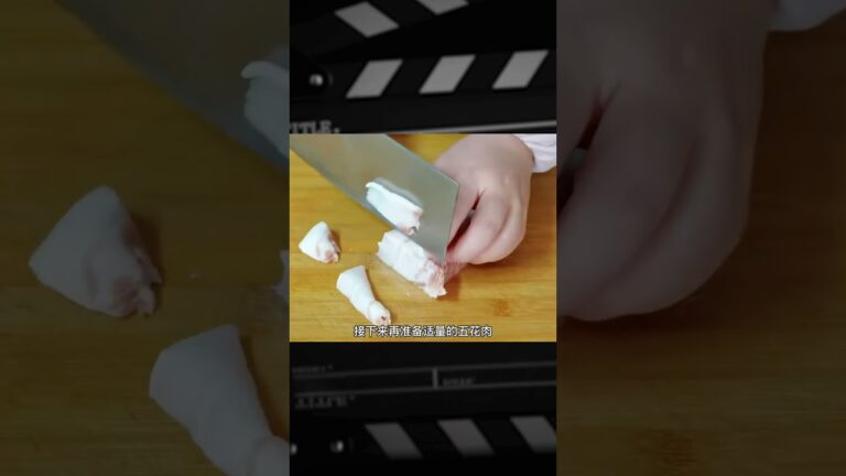 家常白菜回鍋肉這樣做，鮮香入味又可口，開胃更下飯，次次都光盤 #美食 #做飯 #中餐 #家常菜 #菜譜