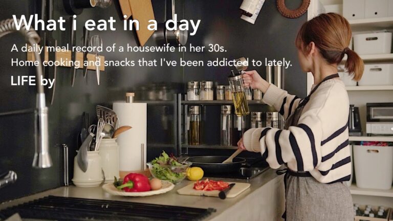 【私が1日に食べたもの】30代主婦の最近ハマっている簡単で美味しいレシピ3食とおやつ🍽