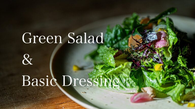 【基本のサラダとドレッシング】パリっとしてなきゃサラダじゃない！野菜のプロが教えるサラダとドレッシングの作り方