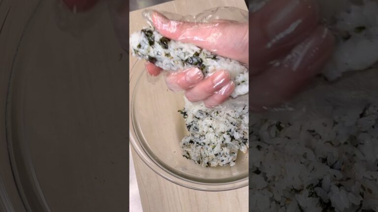 不器用さんでも作れる 韓国海苔味ごはんの卵巻き#shorts #簡単レシピ #japanesefood