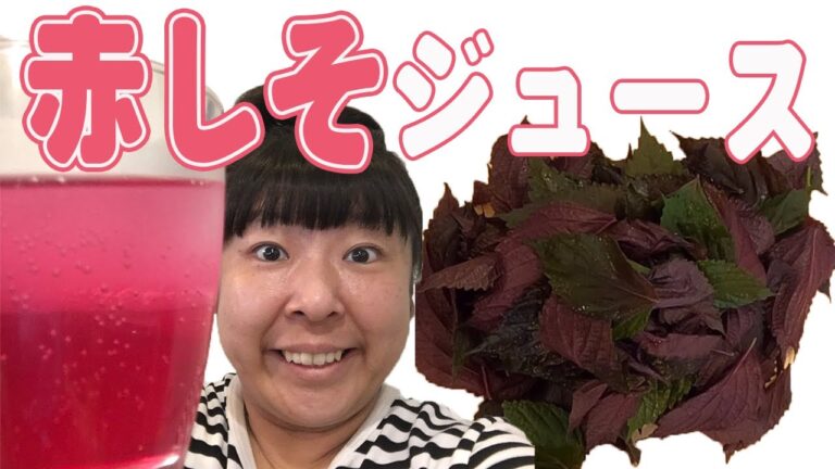 【森三中】自宅のキッチンで赤しそジュース作ってみた【ムーさんクッキング】