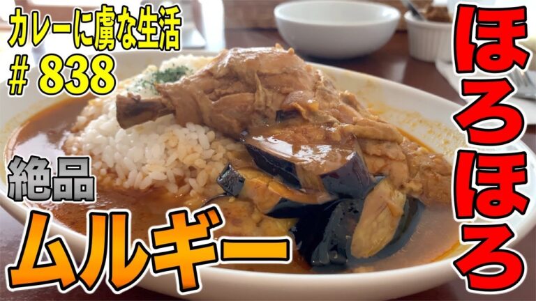 絶品のムルギーカレー！ホロホロ骨付きチキンがスパイシーなカレーとベストマッチ！！【芝公園】で人気のお店！サンギュリエさん！【くわちゃんねる】カレーに虜な生活＃838