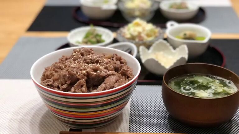 【甘辛焼肉丼】2018/06/06 夕飯