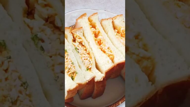 玉子サンドの作り方・レシピ／ばあちゃんの料理教室 #shorts