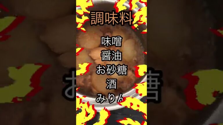 #大根と#鶏肉の#甘辛煮#時短#料理#猫🐈蘭#ちゃん#shorts