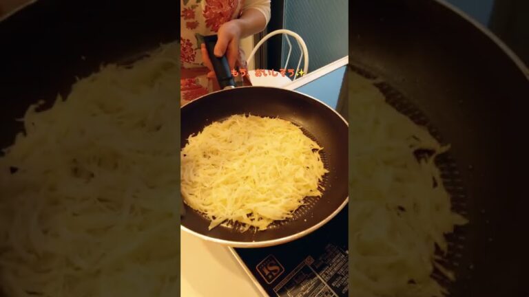 🍳じゃがいもで一品☆おやつやおつまみにも👍【不器用な私が作る簡単で美味しい料理編】#shorts