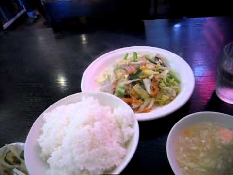 豚肉とキャベツと春雨炒め