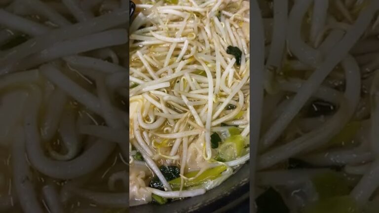 世界よ！これが日本の美味しい食べ物飲み物 もやし鍋　3770