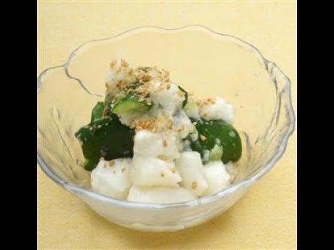 【原るみ　瞬速おつまみ】すし酢で作る簡単な酢の物「きゅうりと長芋の甘酢漬け」