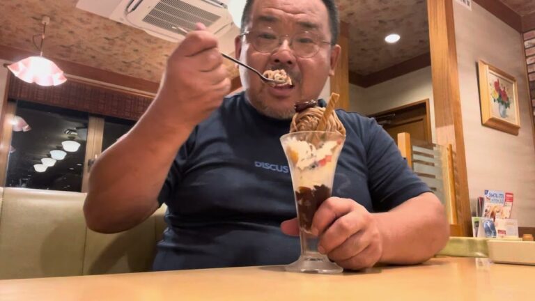 【秋のごちそうモンブランパフェ】血糖値爆上がり❤️‍🔥