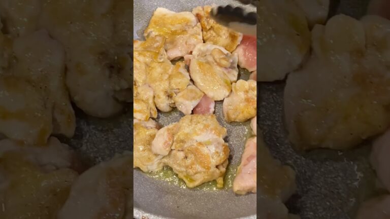 （ナレーション下手すぎで伝わらない） 鶏肉と白菜のチーズクリーム煮