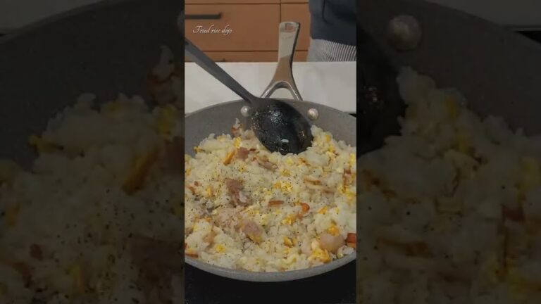 【極上】ガーリック豚バラ炒飯の作りかた　#Shorts