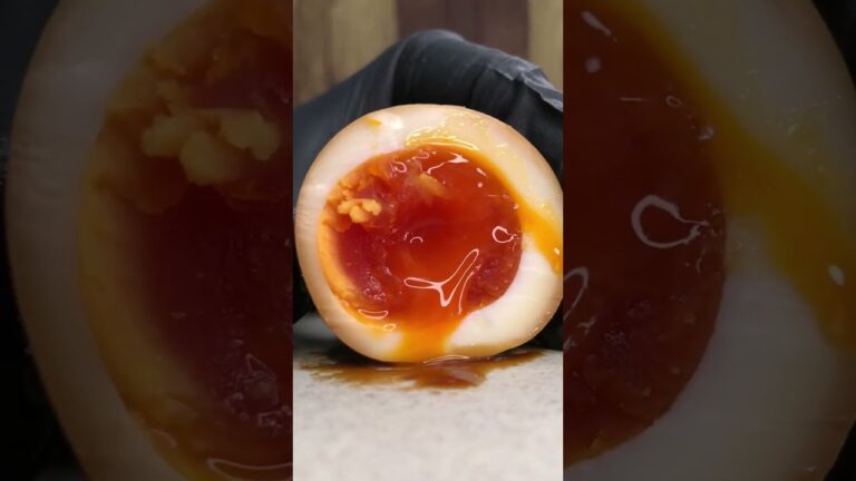 ラーメン屋さんの煮玉子を超簡単に作る方法！　【バトルキッチン.27（2022.11.3)】