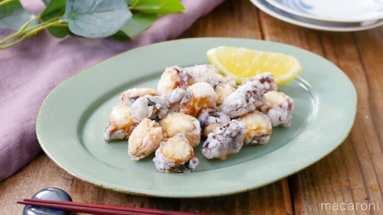 【たこの唐揚げ】居酒屋の味をお家で！プリっと食感がやみつきになる♪｜macaroni（マカロニ）