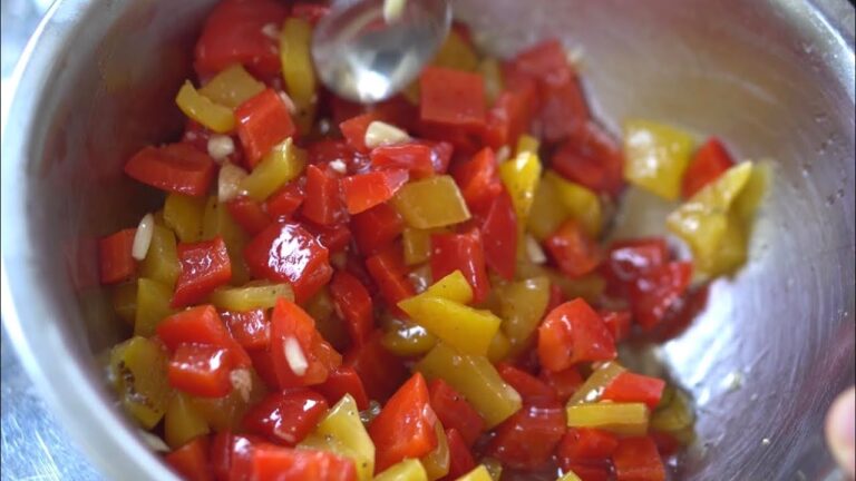 パプリカの冷製マリネソースの作り方 | 簡単レシピ