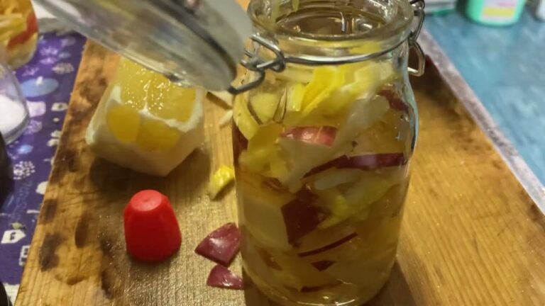 ハチミツ漬けリンゴ🍎＆レモン🍋作り方