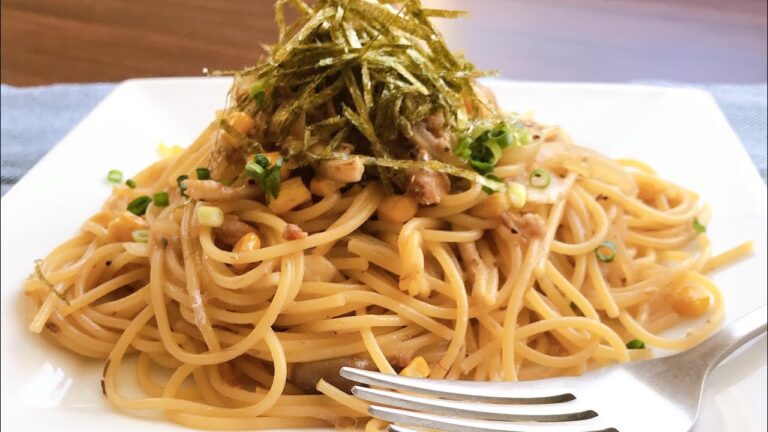 早くて簡単！サバ缶を使ったパスタ♬「簡単レシピ」