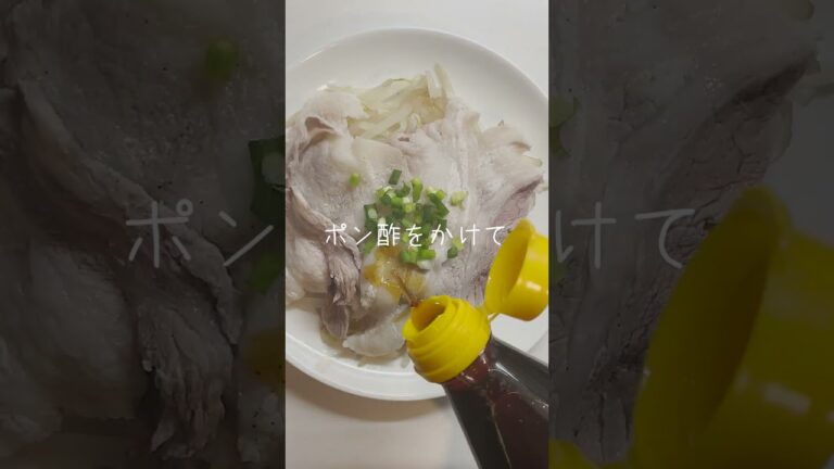 食べるだけで痩せれる!?　絶品豚もやし！