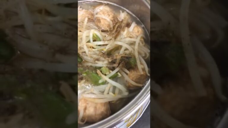 肉団子 スープ meat ball soup