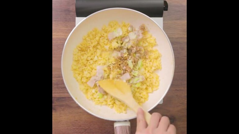 ボリューム満点でくせになる！ ガッツリ 具沢山あんかけチャーハン #cooking  #レシピ #チャーハン