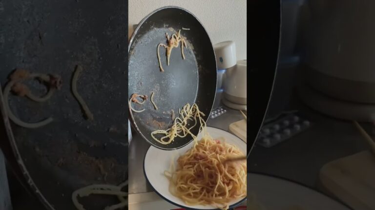 たらこスパゲッティをぼてくりまわす