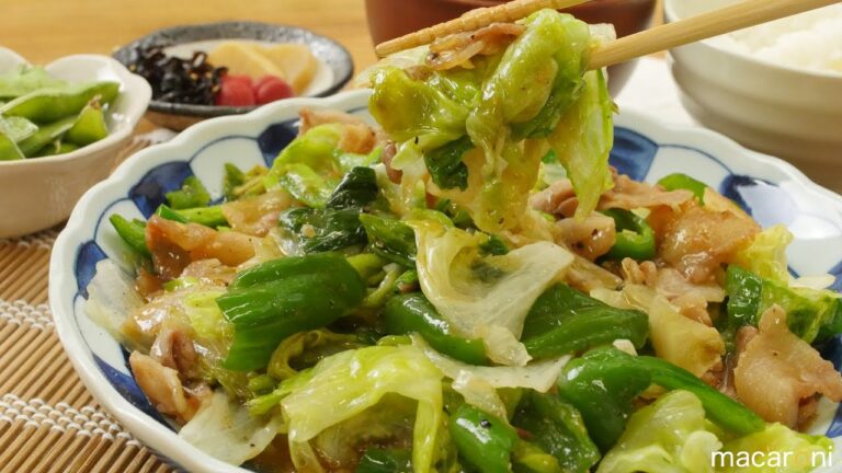 みずみずしさMAX！しゃっきり レタスの ホイコーロー  回鍋肉 のレシピ 作り方