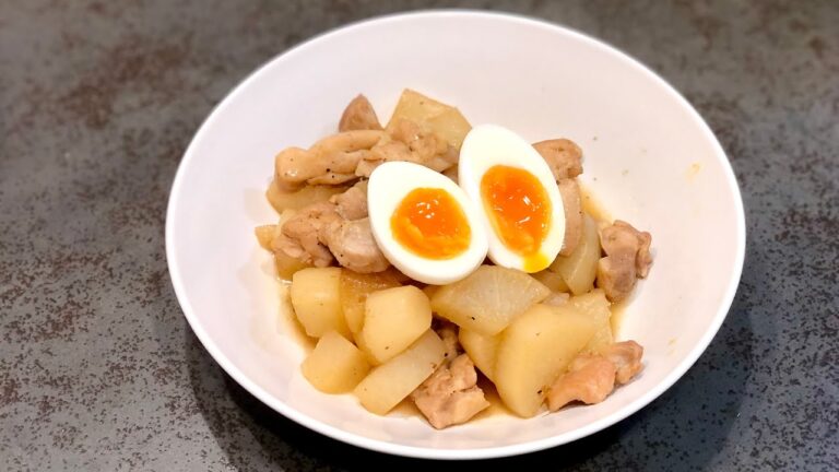 これ食って10kg痩せた。とりあえずこれ作って食っとけ。【旬の野菜】旬の大根と鶏肉を煮たらうますぎた！