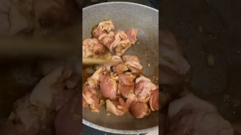 酒も米も進む🍺鶏肉で生姜焼き🐔