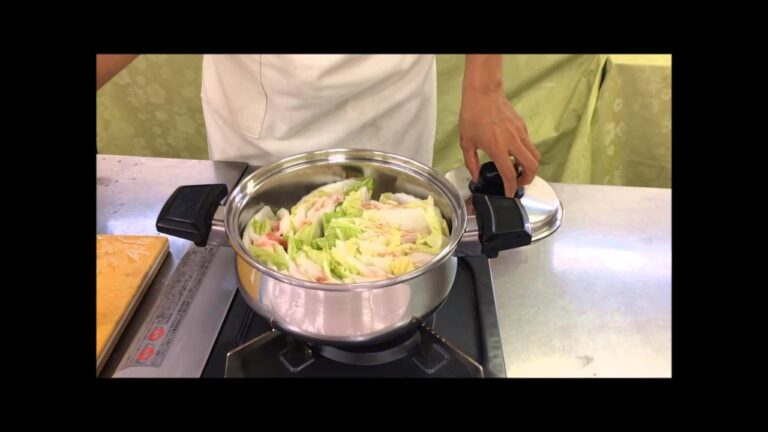 白菜のミルフィーユ鍋　＃017