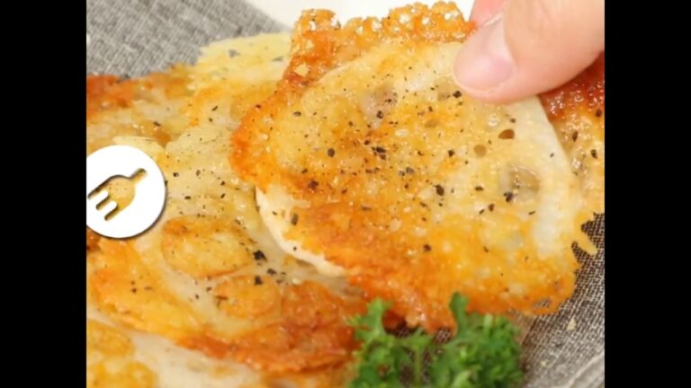 焼くだけ簡単おつまみ レンコンチーズチップス