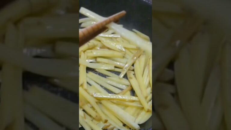 じゃがいもケチャップ炒め