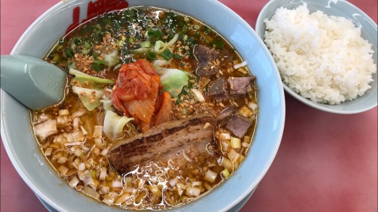 山岡家🍜 旨辛スタミナラーメン 期間限定 新メニュー❕