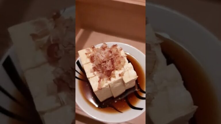 豆腐に鰹節