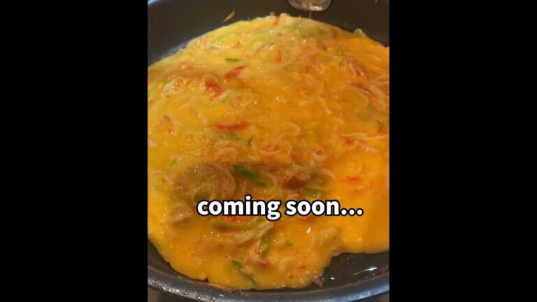 半熟トロトロ　カニカマ天津飯　1分間レシピ