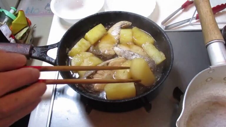 簡単フライパンで作るブリ大根：短縮版