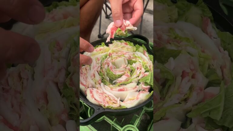 簡単すぎて旨い鍋。ミルフィーユ鍋が最高な季節が来た #shorts