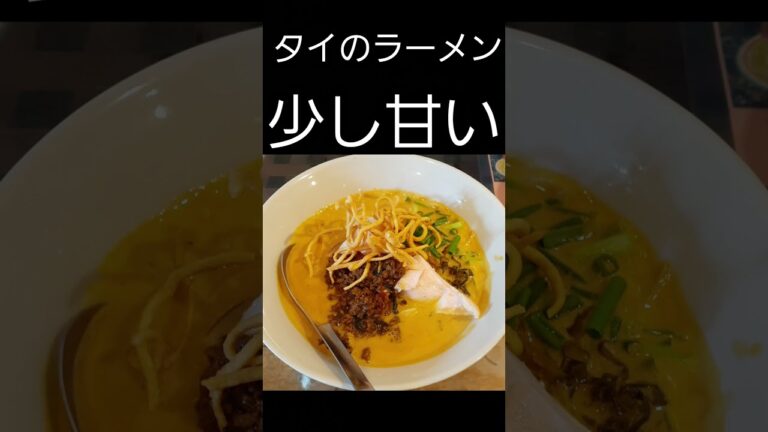 #ラーメン#京都#タイカレーラーメン　タイカレーラーメンシャム　タイカレーラーメン（レッド）