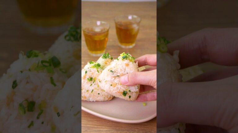 【たぬきそばが🍙に？】たぬきおにぎり #shorts